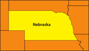 Nebraska Map Clip Art